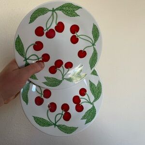 🍒Richard Ginori Cherry plates